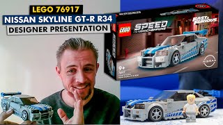 LEGO 2 Fast 2 Furious Nissan Skyline GT-R R34 with Paul Walker minifig - Speed Champions 2023