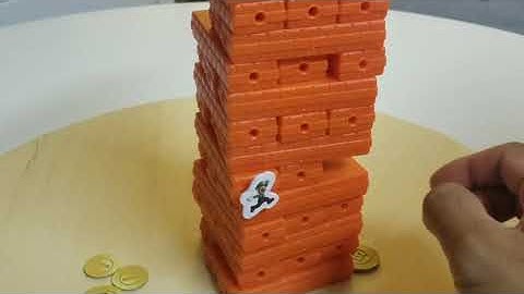 Super Mario Jenga Edition Game