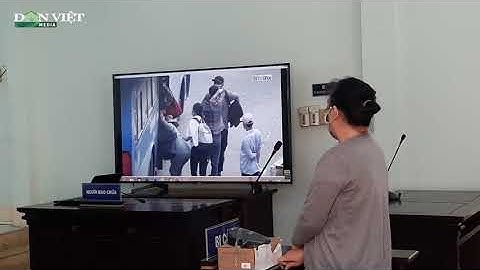 2 "trùm" móc túi Suối Tiên xem lại cảnh trộm cắp của mình ngay tại phiên tòa|Dân Việt TV