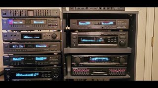 Equalizers Demo Technics, Pioneer, Kenwood, Sharp