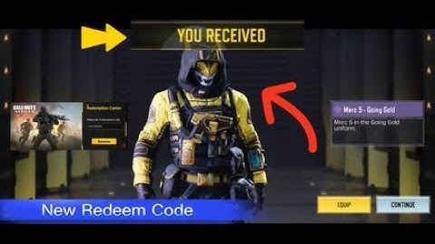 New Redeem Code l Merc 5 Going Gold l September 2022