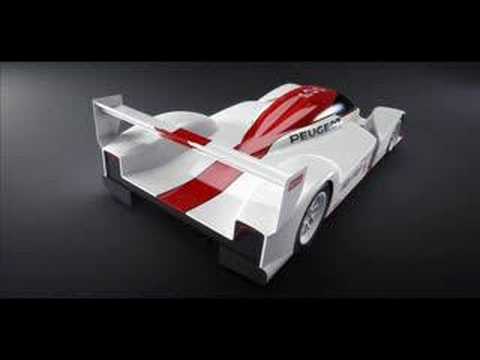 PEUGEOT 908 le mans 2007 AUDI KILLER!!!!!!!!!!!!