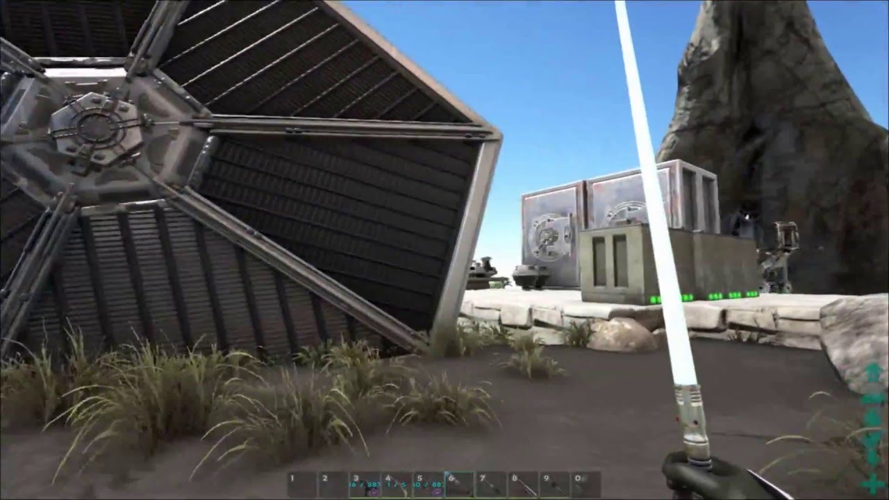 ARK Star Wars mod review YouTube