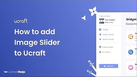 How to add an Image Slider to Ucraft