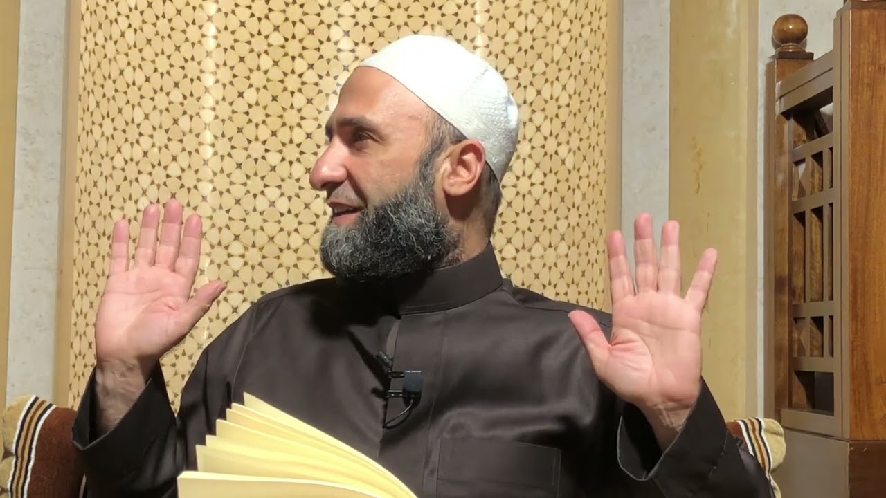 درس بعنوان : (فضل الالتزام الأذكار الشرعية) للشيخ مصطفى حمادة.