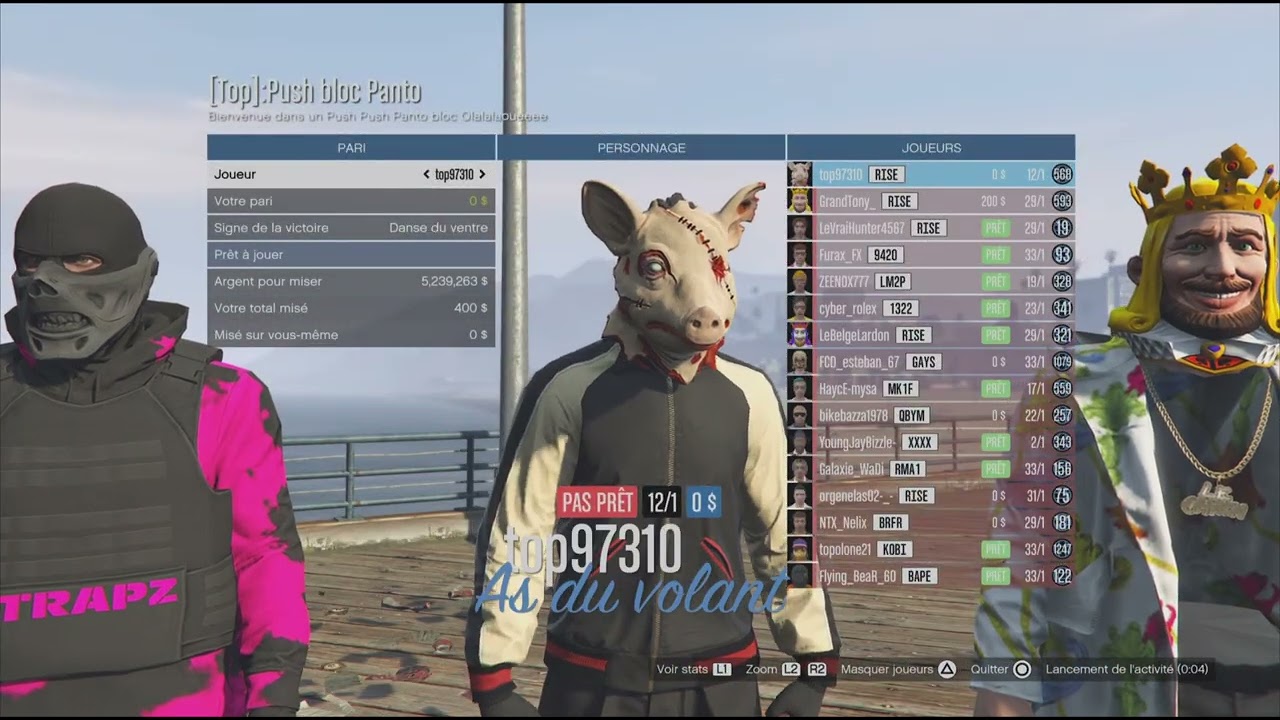 Push Push Panto bloc