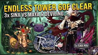 NEW ET 60F 💀 Maya &amp; Deviling vs 3x Assassin Cross! | Ragnarok Origin Classic
