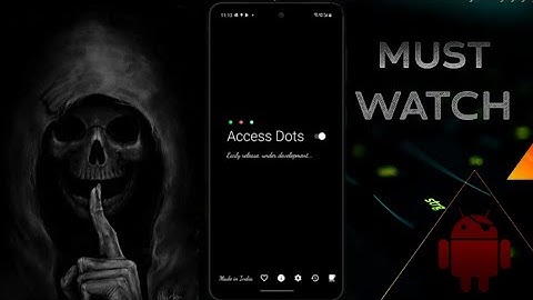 Secure Your Phone| Access Dots App Review| Must Watch| Psycho Maadan