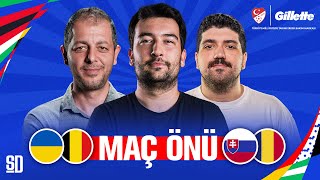 E GRUBU'NDAN HANGİ TAKIMLAR ÇIKAR? | Euro 2024, Ukrayna - Belçika, Slovakya - Romanya | Türkiye