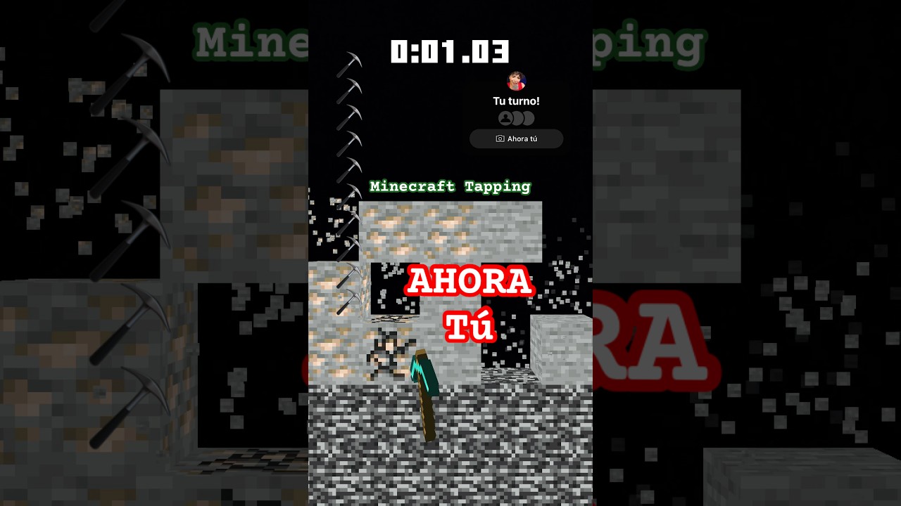 Minecraft Tapping sounds from iPhone screen 