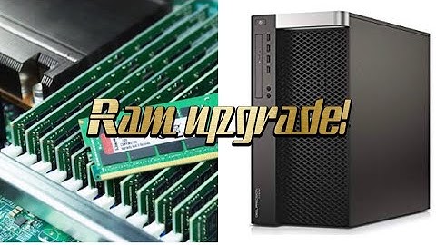 Ram upgrade in my Dell Precision T7610 desktop!