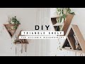 Easy DIY Triangle Shelves | The Perfect Beginner Woodworking Project!!!