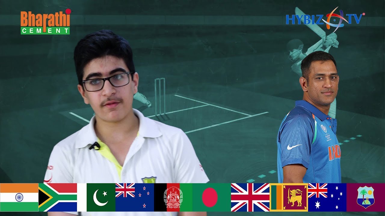 icc cricket world cup 2019 venue MS Dhoni can play in any situations - Neel - Faiz Cricket Academy Hyderabad