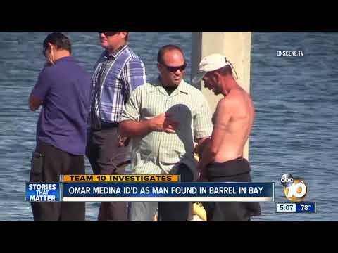 Omar Medina ID'd as man found in barrel in bay