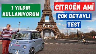 Citroen Ami Fransa’lı gurbetçi’den Türkçe tanıtımı 1 seneden beri kullanıcı olarak çok detaylı TR