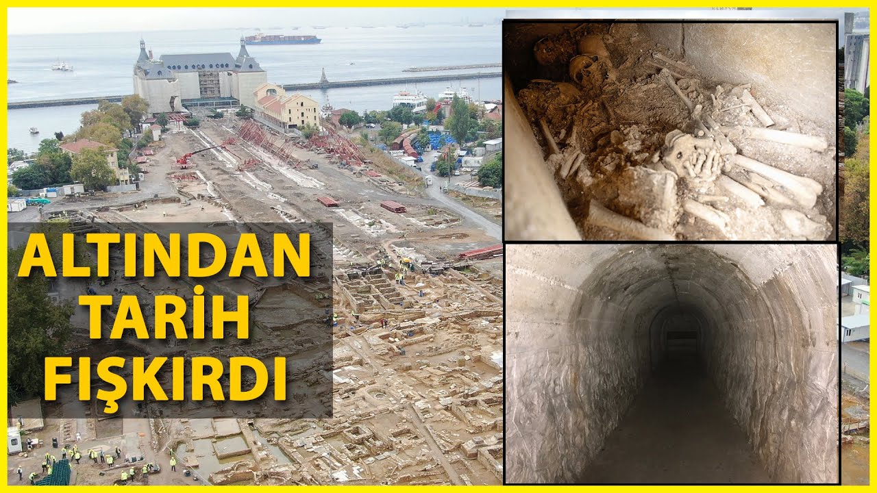 Haydarpaşa'da Peronlar Kaldırıldı, Altından Çıkan Askeri Sığınak İlk Kez Görüntülendi