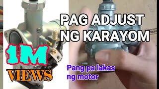 PAANO PALAKASIN ANG MOTOR, adjust lang ng onti sa carb