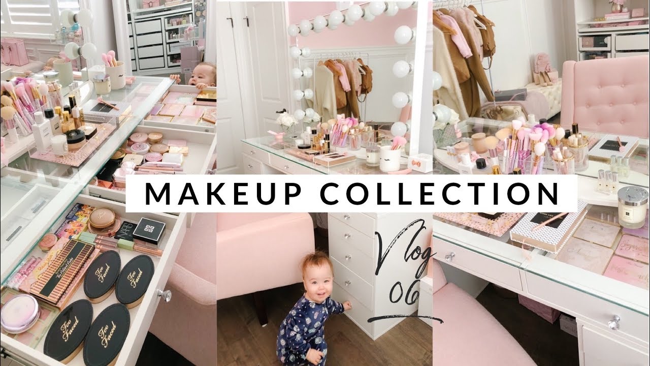 MAKEUP COLLECTION AND SEPHORA HAUL! VLOG 06💕