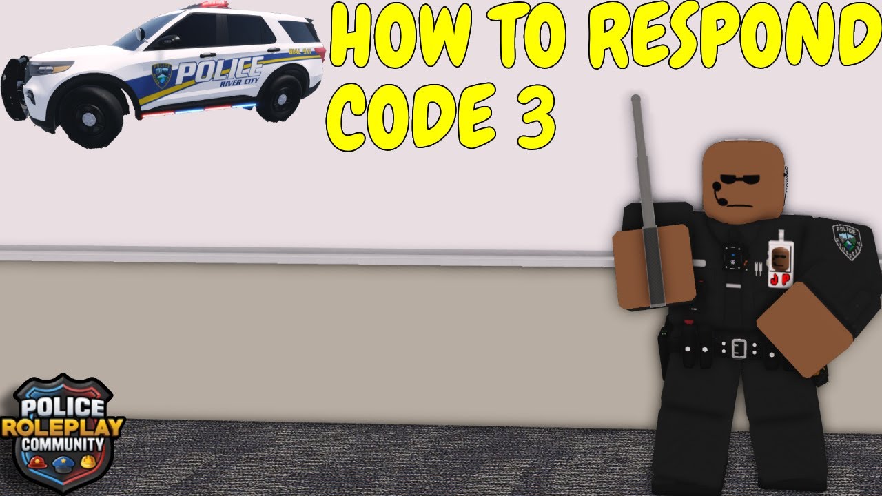 How To SAFELY Respond Code 3 In ERLC! - YouTube