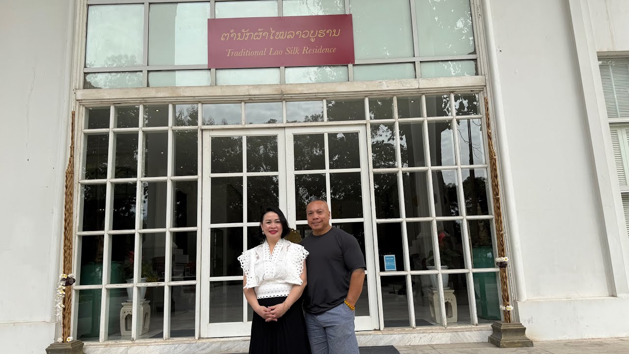 Traditional Lao Silk Residence in Vientiane, Laos