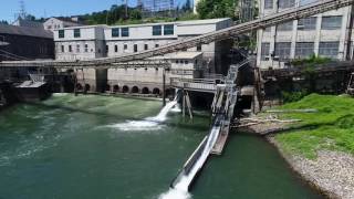 Drone crash at decommissioned Blue Heron paper mill