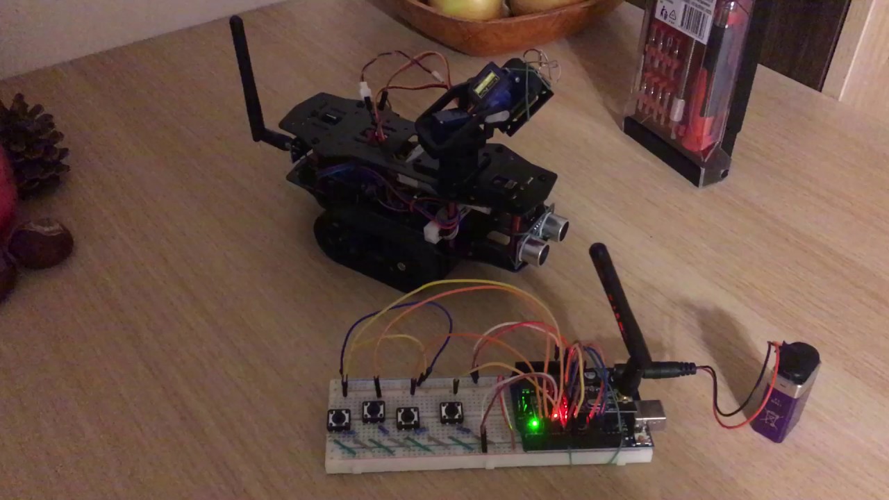 Arduino Rover and Transmitter - New Chassis - YouTube