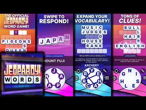 Jeopardy! Words [1080p 60, iPhone XR Gameplay] - YouTube