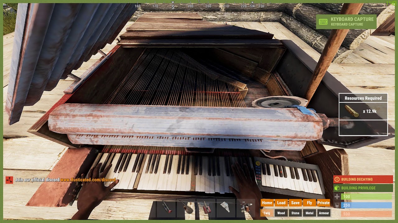 RUST Musical instrument Script YouTube
