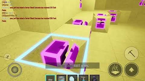 mining tech -  server chest dupe cave