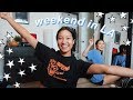 WEEKEND VLOG: back in LA + get ready with us for a concert!