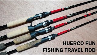 UNBOXING Huerco Fun Fishing Travel Rod SERIES