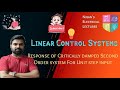 Response of Critically Damped System For Unit Step Input | Linear Control Systems
