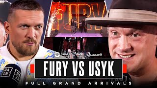 Tyson Fury vs Oleksandr Usyk FULL Grand Arrivals 🕺