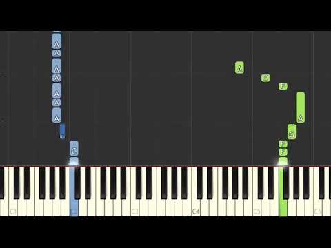 ჯეკ ბეღურას სიმღერა პიანინოზე