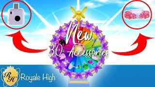 28 New Wheel Accessories Royale High! In Game Showcase