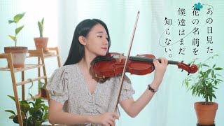 Anohana ED「Secret Base / Secret Base君がくれたもの」Kathie Violin cover