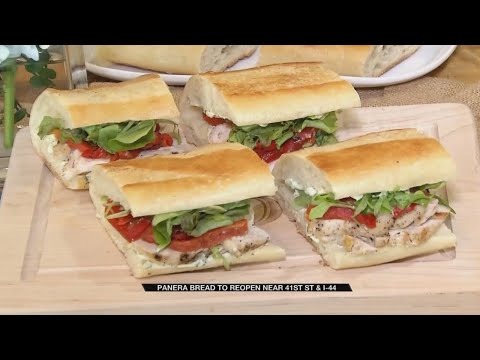 Chicken & Roasted Red Pepper Baguettes