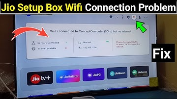 Jio Set Top Box Wifi Connection Problem | Jio Set Top Box No Internet Connection Problem