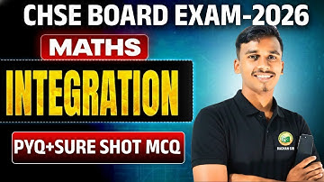 🔥CHSE Board Exam 2026: +2 2nd Year Science – Integration (PYQ + Sure-Shot MCQs) #bidyasagarclasses