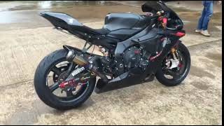 R15 Motorbike engine warm Super motorbike sound🔥🔥 screenshot 3