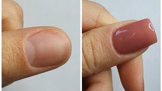 How to Square shape step by step nail tutorial