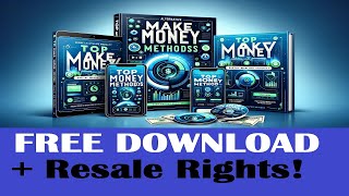 Top Methods to Make Money Online   Free 220 Page Ebook Plus Resale Rights by HowToWebmaster 84 views 2 weeks ago 1 minute, 9 seconds