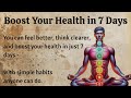 Boost Your Health in 7 Days || Graded Reader || Improve Your English Fluency ✅️ 