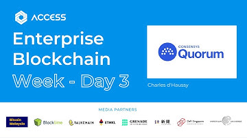 #EnterpriseBlockchainWeek - Day 3 - Consensys Quorum