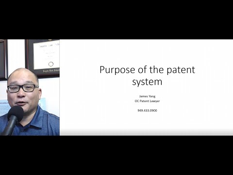 Purpose of patent system &amp; benefits of a patent