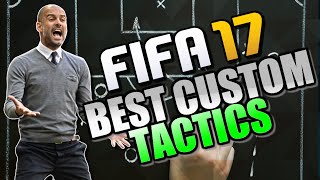 FIFA 17 CUSTOM TACTICS | HOW TO PLAY TIKI TAKA AND ATTACKING | HOW TO WIN EVERY GAME IN FIFA 17 screenshot 5