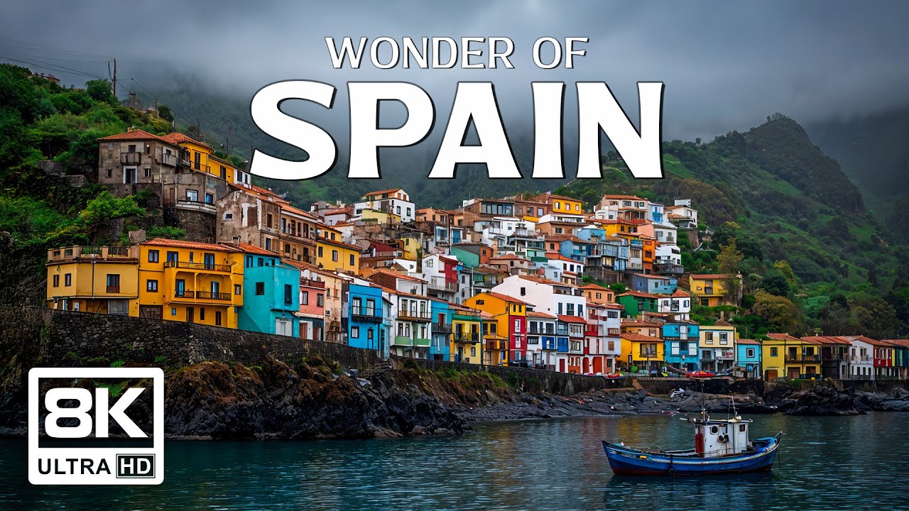 Wonders of Spain |Must- See Natural Wonders in Spain| Travel 8K Video