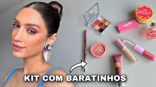 KIT DE MAKES BARATINHAS | MAQUIAGENS BARATINHAS QUE VALEM A PENA