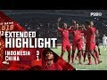 U19 International Friendly Match: Indonesia 3-1 China