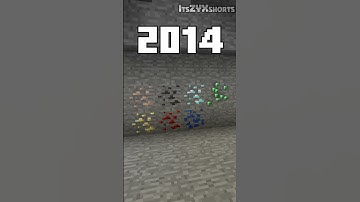 MINECRAFT NOSTALGIA! New VS Old Minecraft textures #shorts